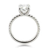 3.16ct Cushion Cut Diamond Engagement Ring