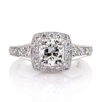 1.97ct Cushion Cut Diamond Engagement Ring