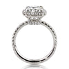 4.11 Cushion Cut Diamond Engagement Ring
