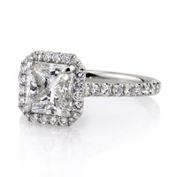 3.06ct Radiant Cut Diamond Engagement Ring