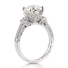 4.21ct Round Brilliant Cut Diamond Engagement Ring