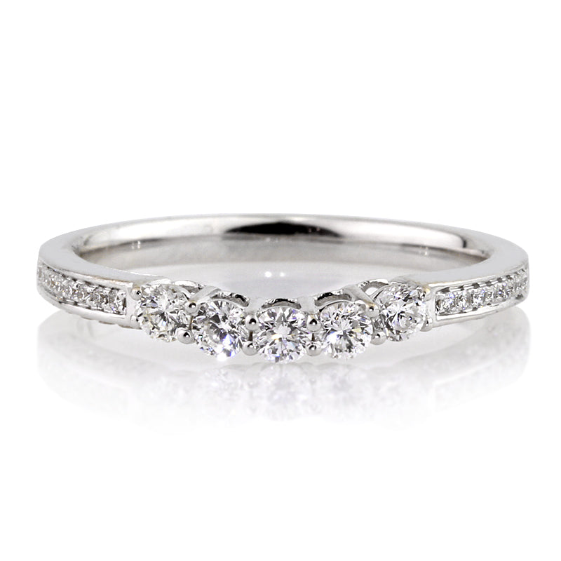 4.21ct Round Brilliant Cut Diamond Engagement Ring