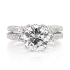 4.21ct Round Brilliant Cut Diamond Engagement Ring