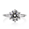 3.31ct Round Brilliant Cut Diamond Engagement Ring By Van Cleef & Arpels