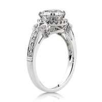2.26ct Round Brilliant Cut Diamond Engagement Ring
