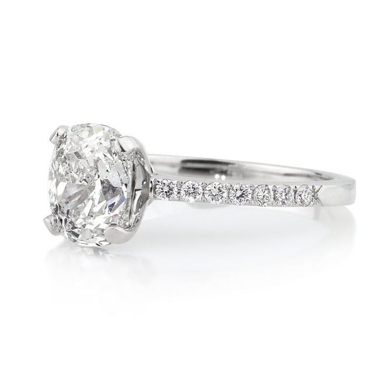 2.40ct Cushion Cut Diamond Engagement Ring