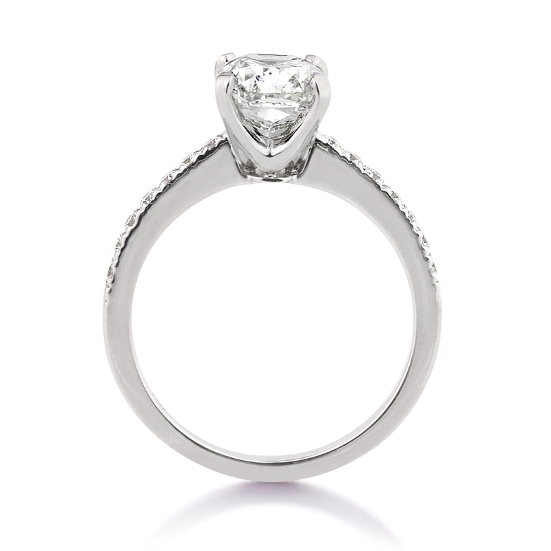 2.40ct Cushion Cut Diamond Engagement Ring