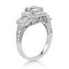 2.60ct Princess Cut Diamond Engagement Ring