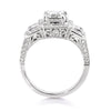 2.60ct Princess Cut Diamond Engagement Ring