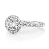 1.91ct Round Brilliant Cut Diamond Engagement Ring