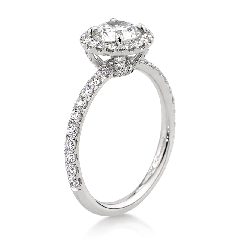 1.91ct Round Brilliant Cut Diamond Engagement Ring