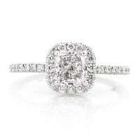 1.80ct Cushion Cut Diamond Engagement Ring