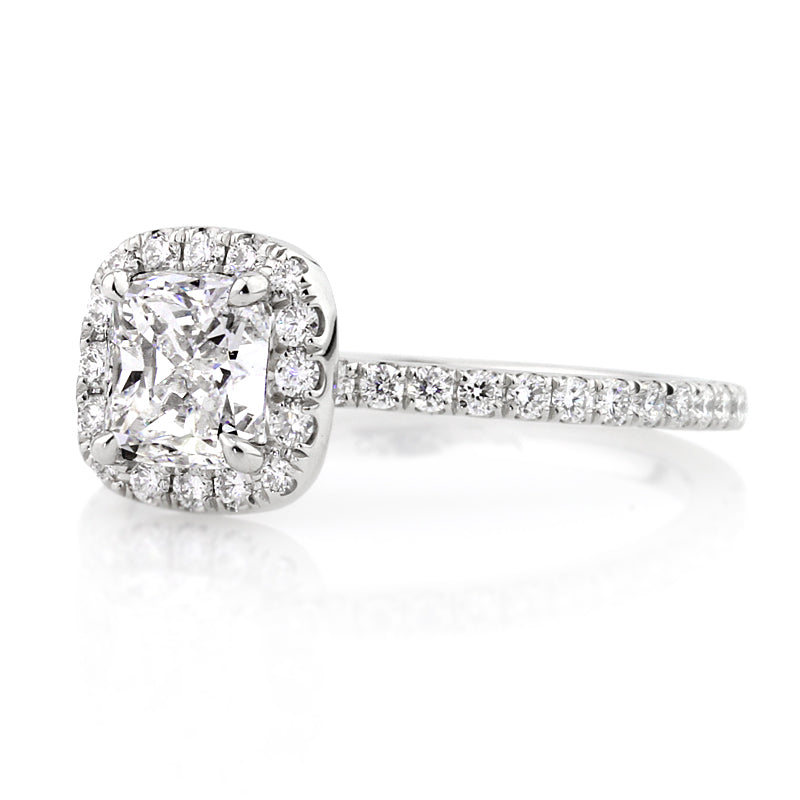 1.80ct Cushion Cut Diamond Engagement Ring
