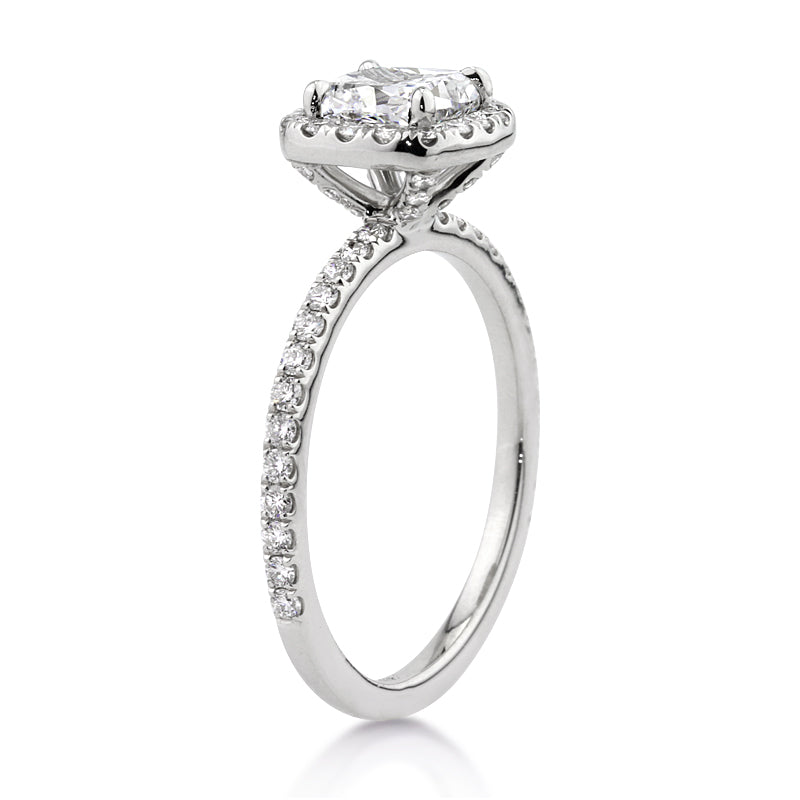 1.80ct Cushion Cut Diamond Engagement Ring