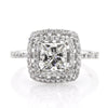 1.88ct Princess Cut Diamond Engagement Ring