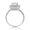 1.88ct Princess Cut Diamond Engagement Ring