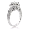 2.18ct Princess Cut Diamond Engagement Ring