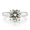 3.07ct Round Brilliant Cut Diamond Engagement Ring