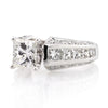 3.03ct Princess Cut Diamond Engagement Ring