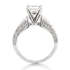 3.03ct Princess Cut Diamond Engagement Ring
