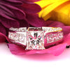 3.03ct Princess Cut Diamond Engagement Ring