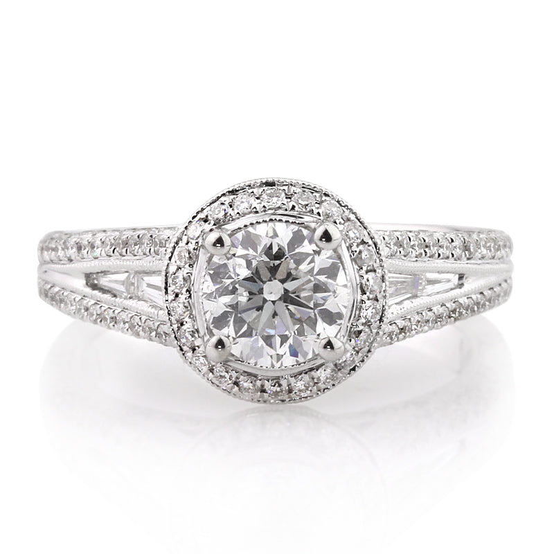 2.16ct Round Brilliant Cut Diamond Engagement Ring