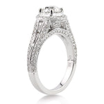 2.16ct Round Brilliant Cut Diamond Engagement Ring