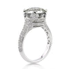 6.10ct Round Brilliant Cut Diamond Engagement Ring