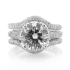 6.10ct Round Brilliant Cut Diamond Engagement Ring