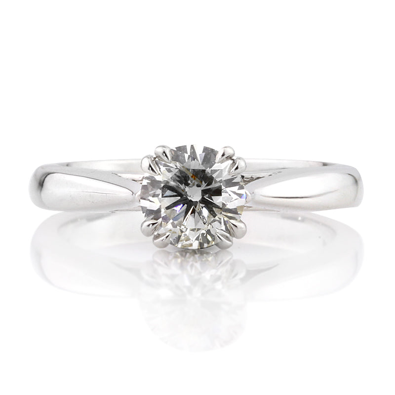 0.99ct Round Brilliant Cut Diamond Engagement Ring