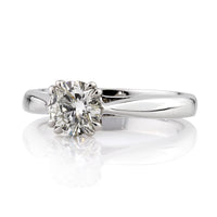 0.99ct Round Brilliant Cut Diamond Engagement Ring