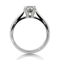 0.99ct Round Brilliant Cut Diamond Engagement Ring