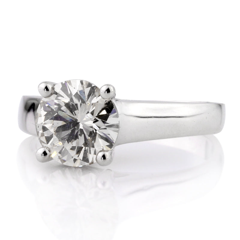 1.83ct Round Brilliant Cut Diamond Engagement Ring