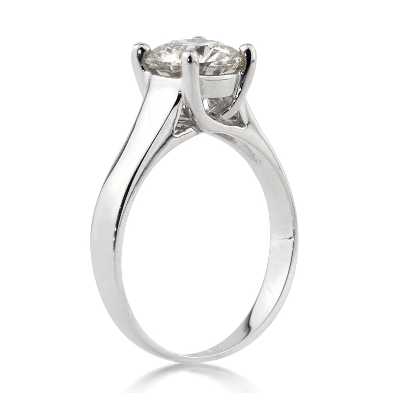 1.83ct Round Brilliant Cut Diamond Engagement Ring