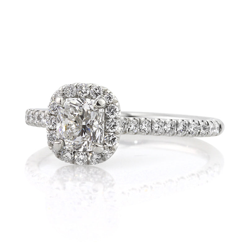 1.30ct Cushion Cut Diamond Engagement Ring