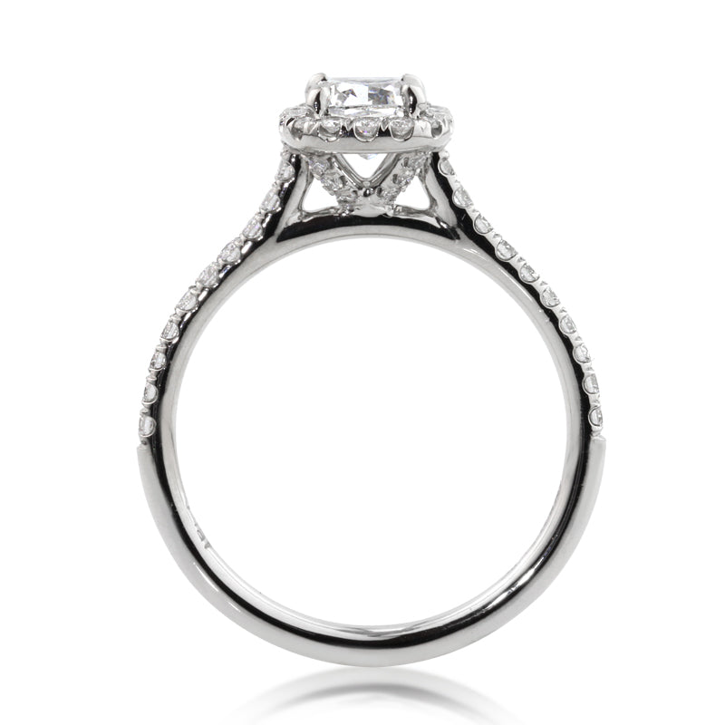 1.30ct Cushion Cut Diamond Engagement Ring