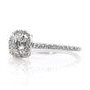 1.27ct Antique Cushion Brilliant Diamond Engagement Ring
