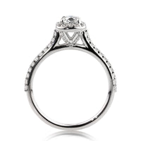 1.27ct Antique Cushion Brilliant Diamond Engagement Ring