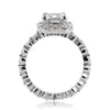 3.45ct Cushion Cut Diamond Engagement Ring