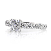2.17ct Radiant Cut Diamond Engagement Ring