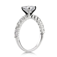 2.17ct Radiant Cut Diamond Engagement Ring