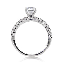 2.17ct Radiant Cut Diamond Engagement Ring