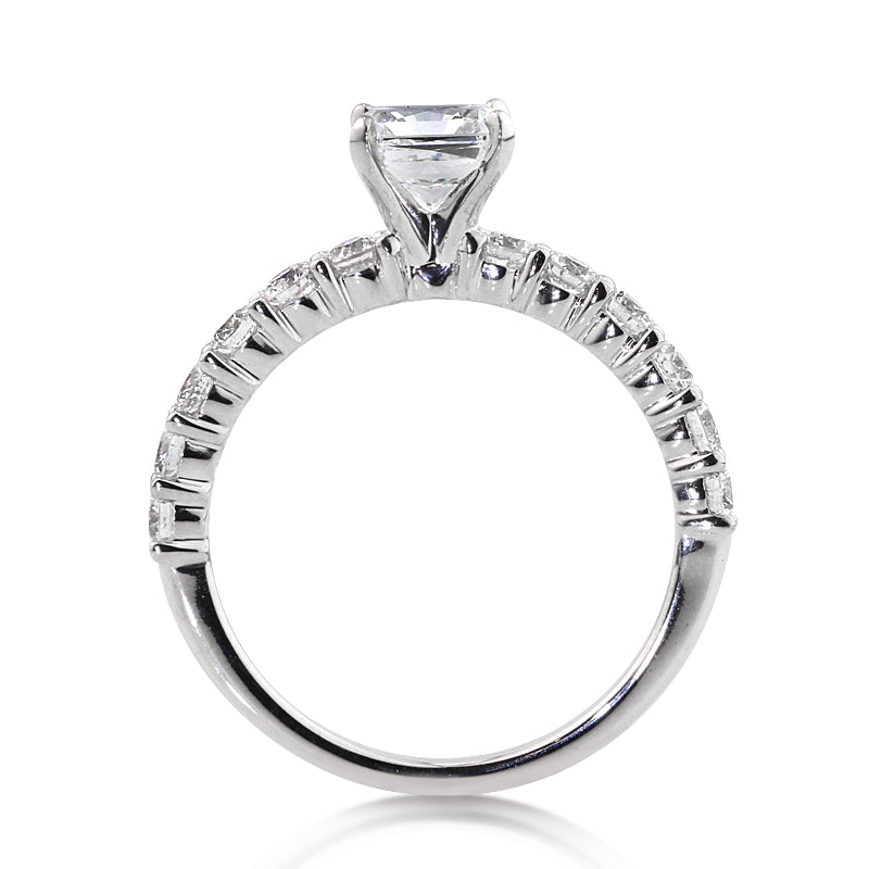 2.17ct Radiant Cut Diamond Engagement Ring