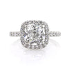 3.50ct Antique Cushion Brilliant Diamond Engagement Ring