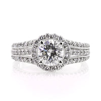 2.12ct Round Brilliant Cut Diamond Engagement Ring