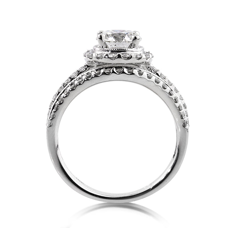 2.12ct Round Brilliant Cut Diamond Engagement Ring