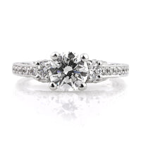 2.04ct Round Brilliant Cut Diamond Engagement Ring
