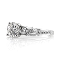 2.04ct Round Brilliant Cut Diamond Engagement Ring