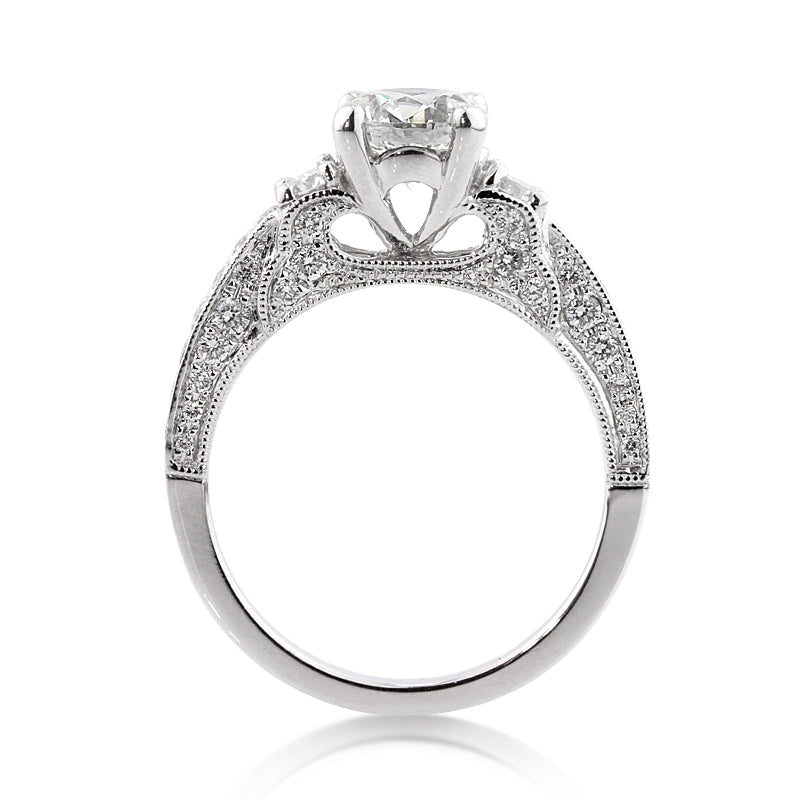2.04ct Round Brilliant Cut Diamond Engagement Ring