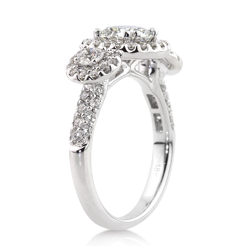 2.29ct Round Brilliant Cut Diamond Engagement Ring